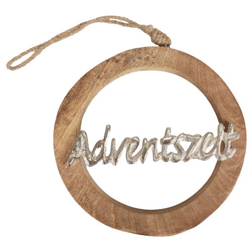 Artikel Hängedeko Fenster Weihnachtsdeko Holz Adventszeit 20,5cm