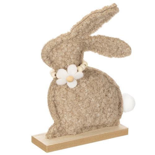 Osterhase Figur Frühling Tierdeko für Wohnzimmer und Tisch 18cm 6St