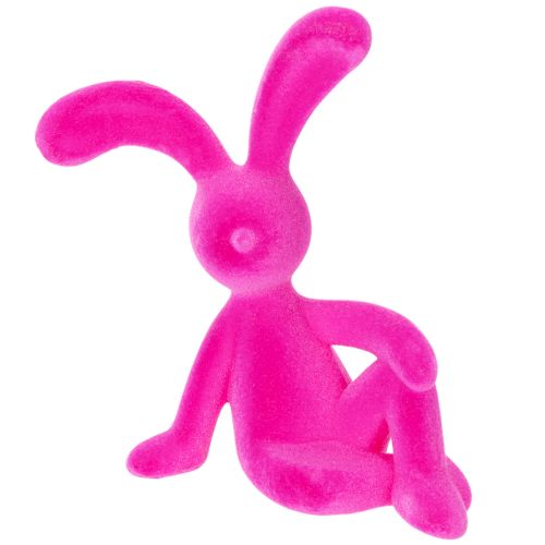 Deko Hase sitzend als Frühlingsdeko Highlight für Wohnzimmer oder Büro 22cm 2St kaufen | Floristik24.de