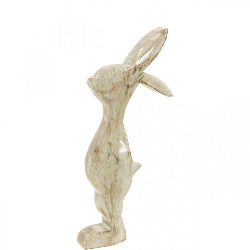 Hase aus Holz, Frühling, Osterdeko, Dekohase H25cm