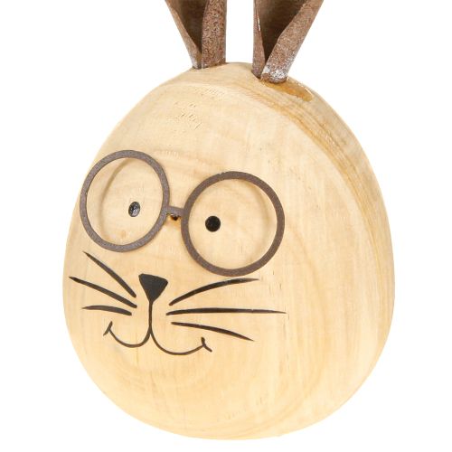 Artikel Hasen Dekofigur in Ei-Form mit Charakter für frühlingshafte und saisonale Dekoration 14cm 3St