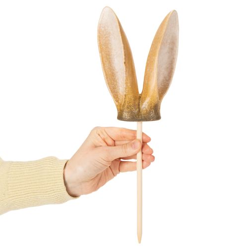 Artikel Osterdeko Hasenohren Nostalgische Gartenstecker zur Gartenverschönerung an Ostern 35cm 2St