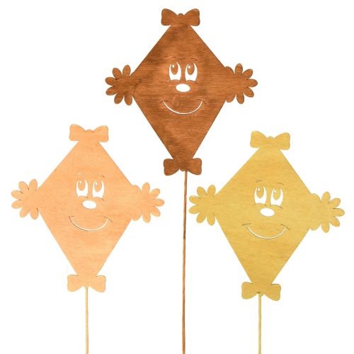 Herbst Drachen, Gartenstecker, Herbststecker L32,5cm 12St