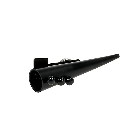 Artikel Herrenanstecker mit Magnet Schwarz, matt