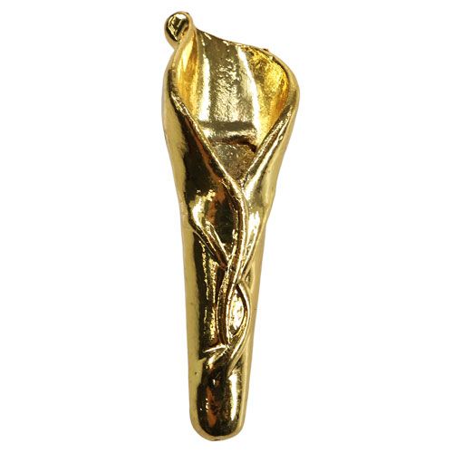 Hochzeitsanstecker mit Magnet Gold 5cm