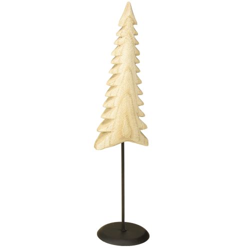 Holz Tannenbaum Deko Natur Holzdeko zum Stellen H41cm