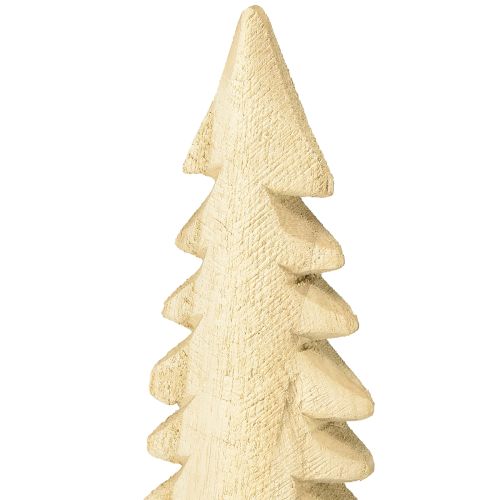 Artikel Holz Tannenbaum Deko Natur Holzdeko zum Stellen H41cm