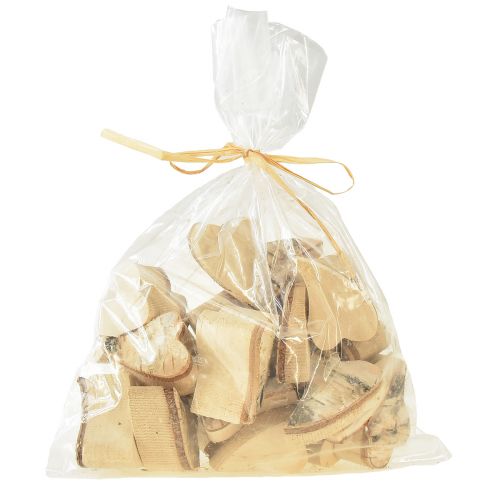 Artikel Holzherzen mit Birkenrinde Birkenherzen Herzen 3–4cm 30 St