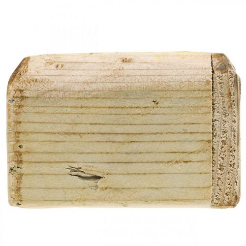 Artikel Pflanztopf Pflanzkasten Holz Blumentopf Natur 12×12×8,5cm