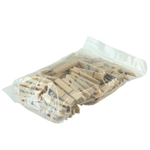 Artikel Holzklammer Mini Wäscheklammer Deko Klammer 3,5cm 50 St