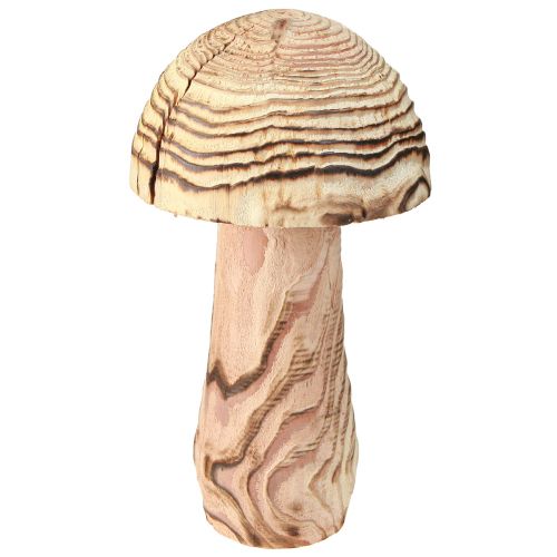 Artikel Holzpilz zum Stellen Deko Pilz Holz Paulownia Ø15cm H28cm