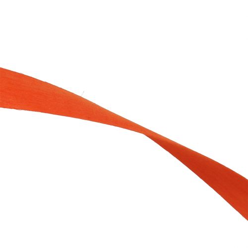 Floristik24 Holzstreifen zum Flechten Orange 95cm - 100cm 50 St