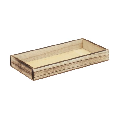 Artikel Holztablett geflammt Deko Tablett Tischdeko rustikal 24×12×3cm