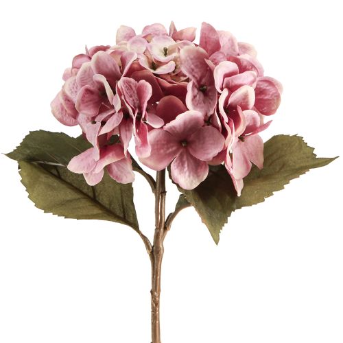Artikel Hortensie künstlich Realistische Seidenblumen Rosa 52cm