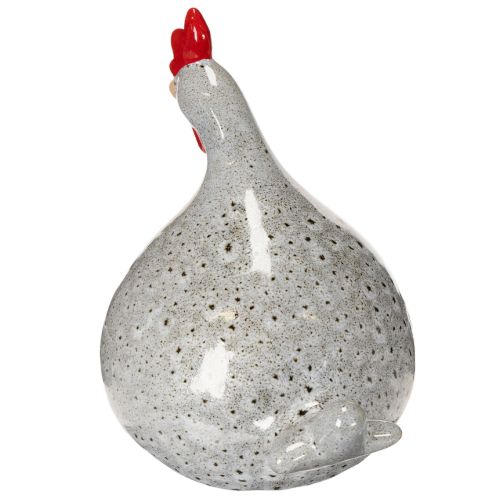 Artikel Huhn Keramik Figur lustiges Design für stilvolle Wohnraumdekoration 16cm 2St