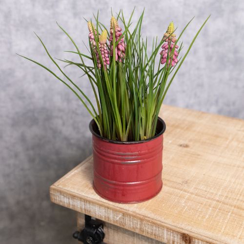 Artikel Hyazinthe Kunstpflanze im Pflanztopf perfekte Dekoration für Zuhause und Büro 26cm