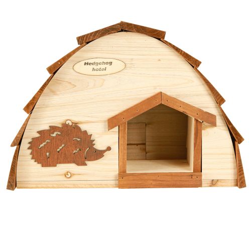 Artikel Igelhaus Igelhotel Tannenholz Futterstelle Holz 34×18×24cm