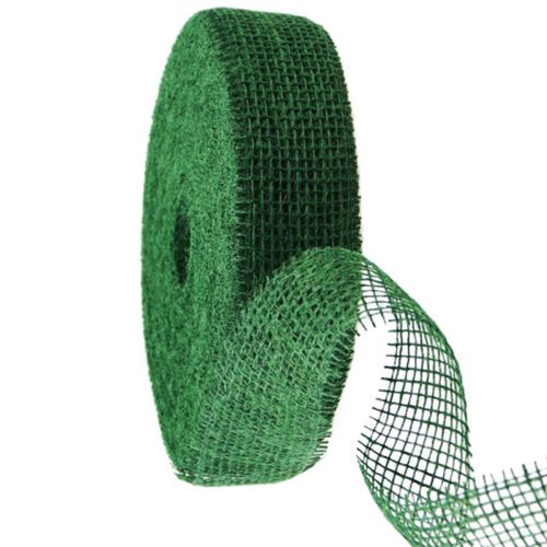 Artikel Juteband Dunkelgrün 5cm 40m