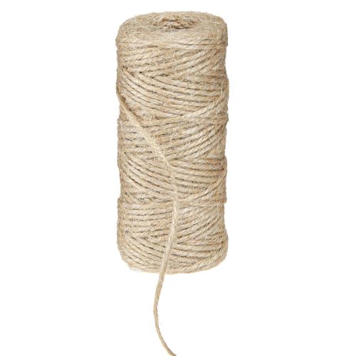 Artikel Jutegarn Natur Jute Schnur 2mm 50m je Garnrolle × 8St