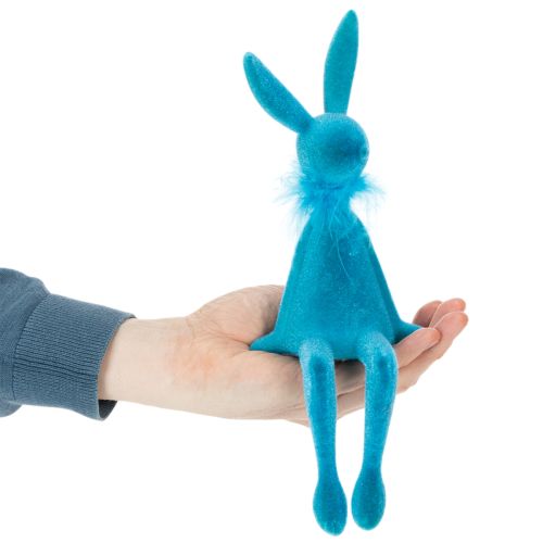 Osterdekoration Hase Kantenhocker ideal als charmante Frühjahrs Tischdeko 27cm 2St | Floristik24.de