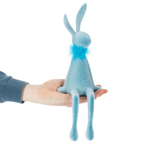Deko Hase Niedliche Osterdekoration Kantenhocker für Fensterbrett 36cm 2St | Floristik24.de