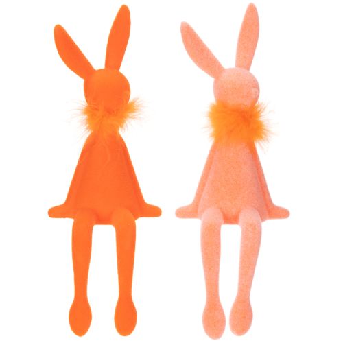 Artikel Osterhasen Kantenhocker Sitzende Osterhasen Figur für Ostern und Frühling 27cm 2St