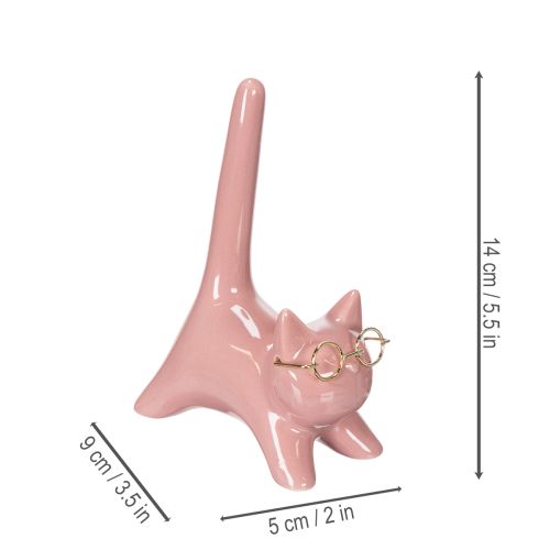 Katze Deko Figur Idealer Schmuck für Schlafzimmer und Badezimmer 14cm 2St | Floristik24.de
