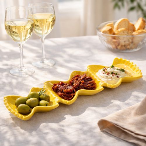 Artikel Keramikdipschale Pasta Perfekte Servierlösung für kreative Tischgestaltungen und Feiern 31cm