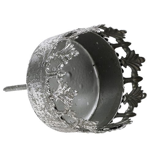 Artikel Kerzenhalter Antik Silber Teelichthalter Ø5cm H10cm 4 St