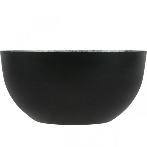 Artikel Kerzenhalter Schwarz Silber Stabkerzenhalter Ø13cm H6,5cm