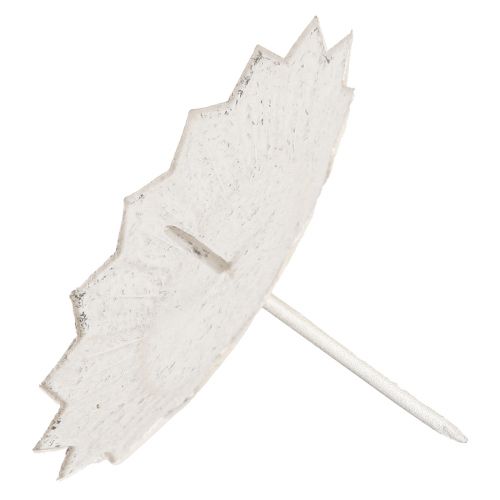 Artikel Kerzenhalter zum Stecken 11x8cm Creme 4St