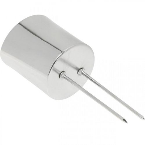 Artikel Kerzenhalter zum Stecken Silber Teelichthalter Ø5cm 4 St