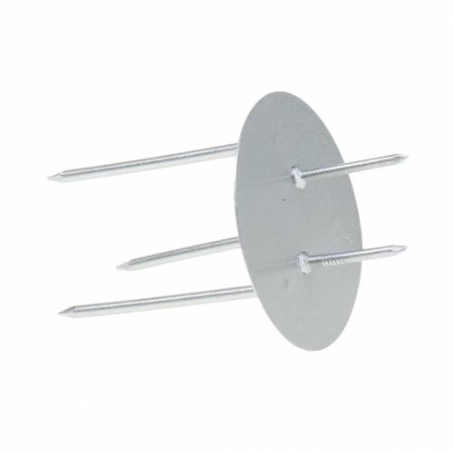 Artikel Kerzenhalter zum Stecken Silber Ø4,5cm 12 St