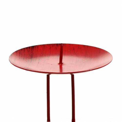 Artikel Kerzenhalter zum Stecken Rot Ø6,5cm 4 St