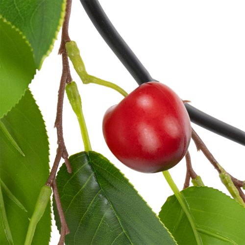 Künstliche Girlande mit Kirschen Perfekt für natürliche Raumdeko florale Optik 160cm | Floristik24.de