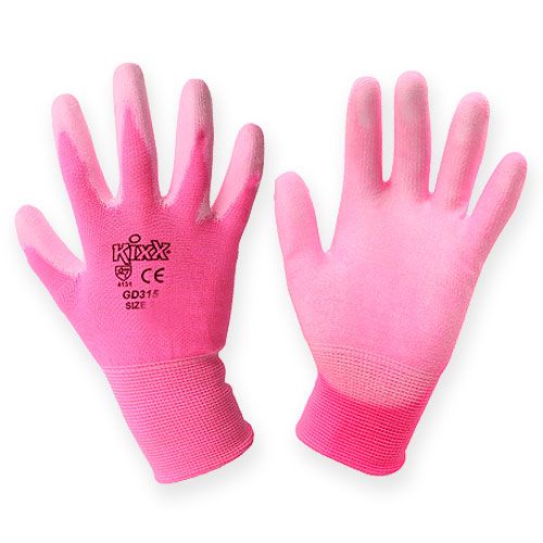 Kixx Gartenhandschuhe Gr.8 Rosa, Pink kaufen | Floristik24.de
