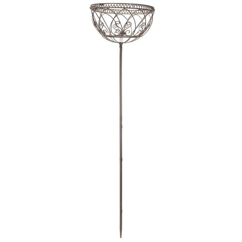 Artikel Metallkorb Garten Vintage Stil Dekorationsartikel für stilvolle Outdoor Nutzung 95cm
