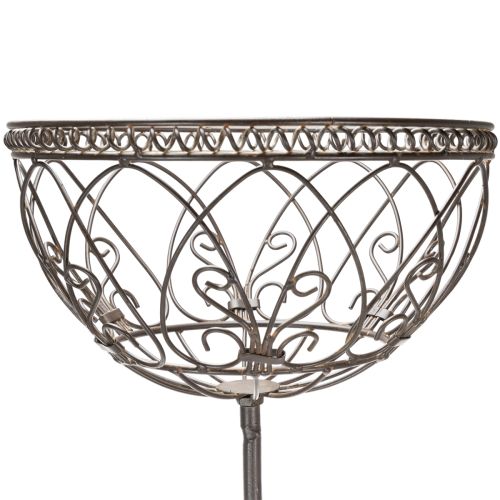 Metallkorb Garten Vintage Stil Dekorationsartikel für stilvolle Outdoor Nutzung 95cm | Floristik24.de