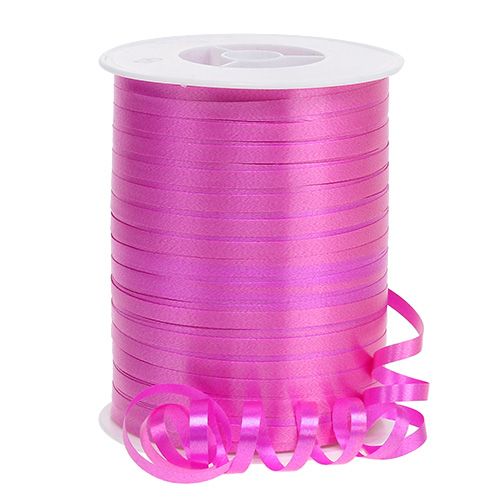 Floristik24 Kräuselband Magenta 4,8mm 500m