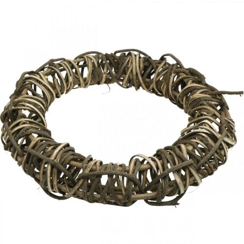 Artikel Rebenkranz groß Ø50cm Dekokranz aus Rebenzweigen Türkranz Holz