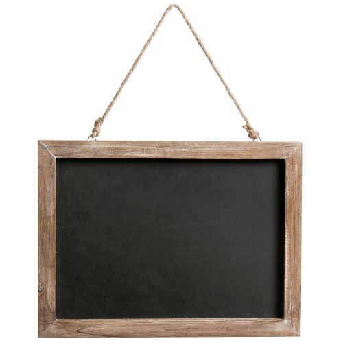 Artikel Kreidetafel zum Aufhängen Vintage Holztafel Natur 40×30cm