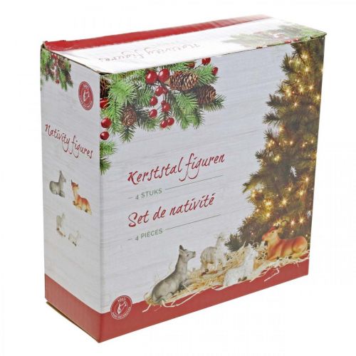 Artikel Weihnachtskrippe Krippentiere Set mit 4 Figuren