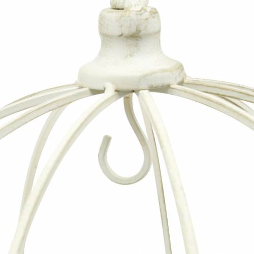 Artikel Deko-Krone mit Haken zum Hängen Weiß Ø29cm