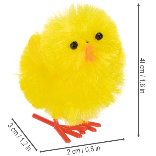 Artikel Osterküken Set für fröhliche Frühlingsdekorationen und Bastelarbeiten 4cm 10St