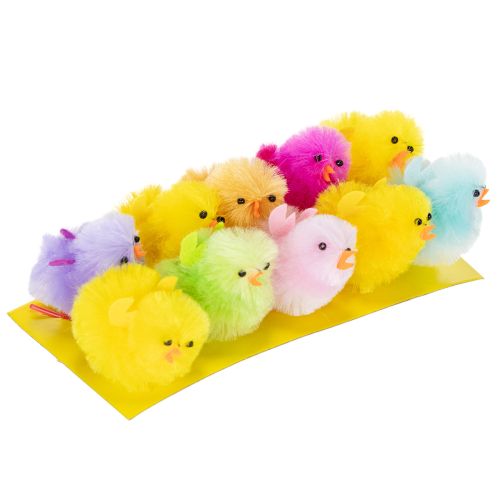 Osterküken Set für fröhliche Frühlingsdekorationen und Bastelarbeiten 4cm 10St | Floristik24.de