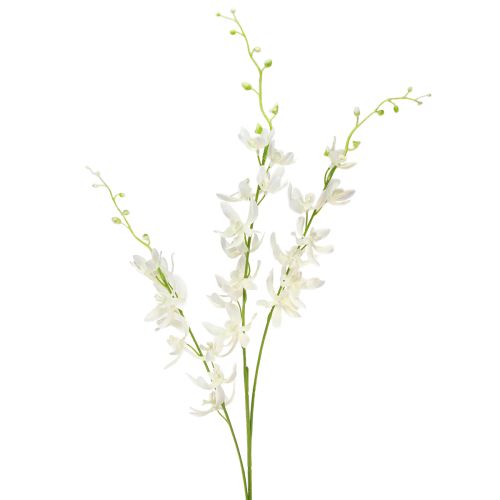 Artikel Künstliche Orchideen Zweig creme weiße Blüten L90cm 2St