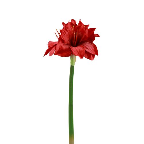 Artikel Künstliche Amaryllis Weihnachtsblumen Rot Kunstblumen L40cm