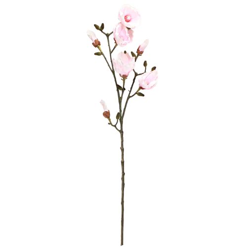Artikel Künstlicher Magnolienzweig Rosa Blüten Ø8cm L100cm