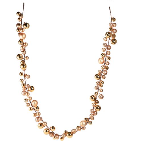 Artikel Kugelgirlande Weihnachten Girlande Weihnachten Gold 160cm