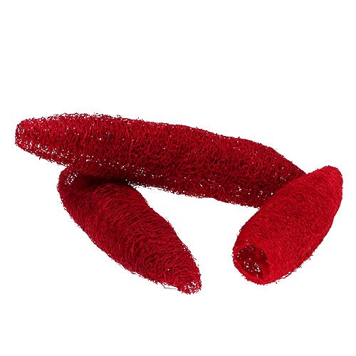 Artikel Luffa groß Rot 20 St